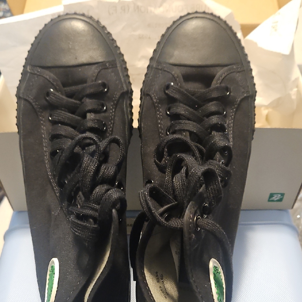PF Flyers Black High-Top Sneakers